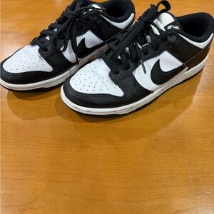 Nike Black and White Low-Top Sneakers